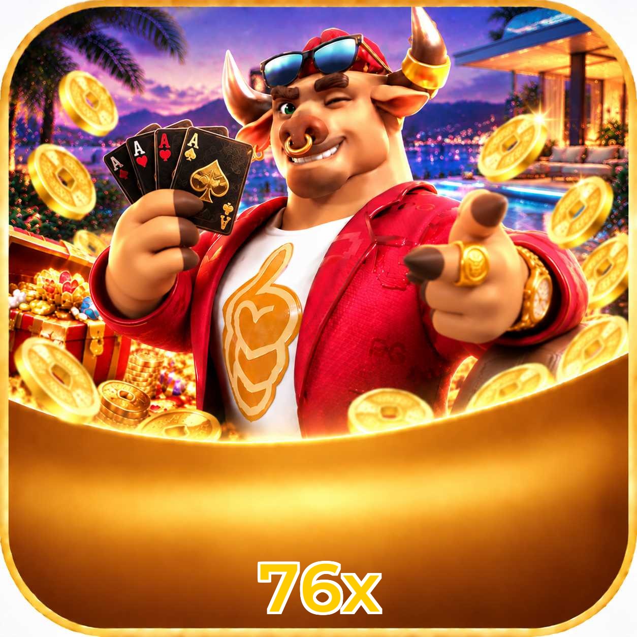 Loterias online da 76x com Mega-Sena e pagamento via PIX