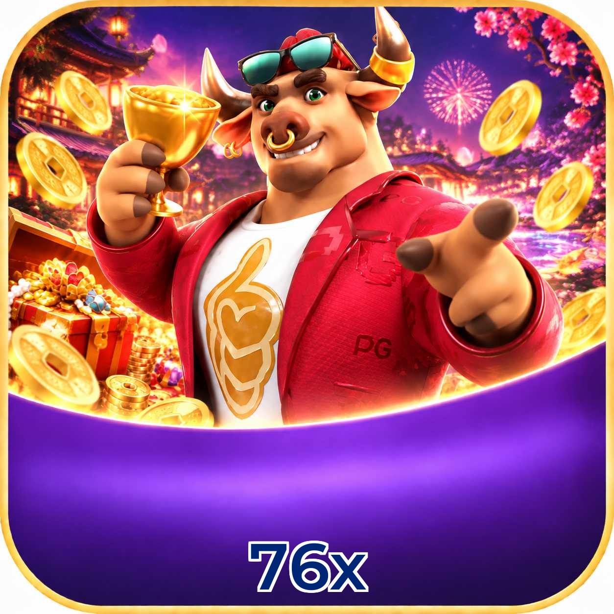 Catálogo de slots da 76x com RTP médio de 96,52%